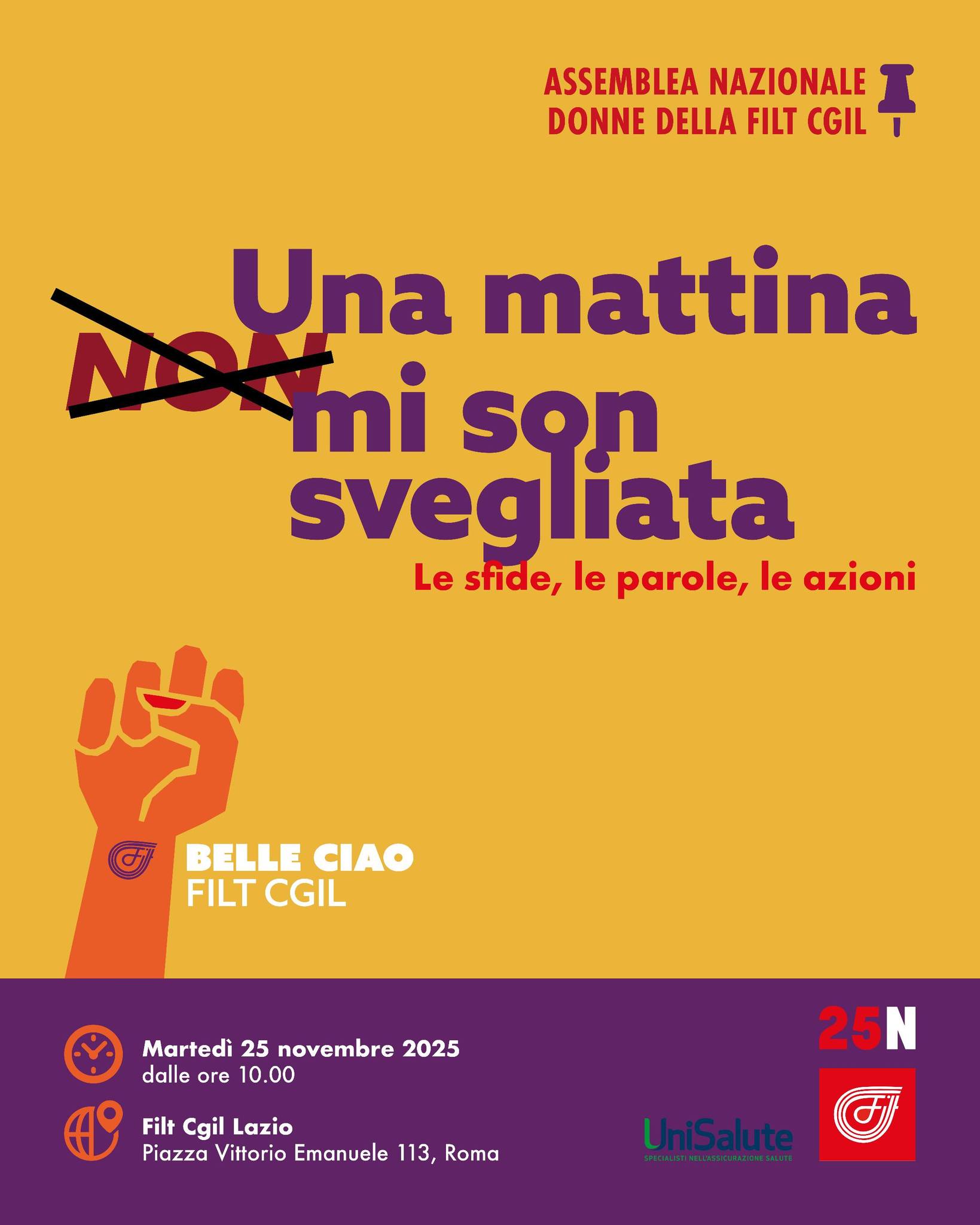 Assemblea delle donne della Filt Cgil